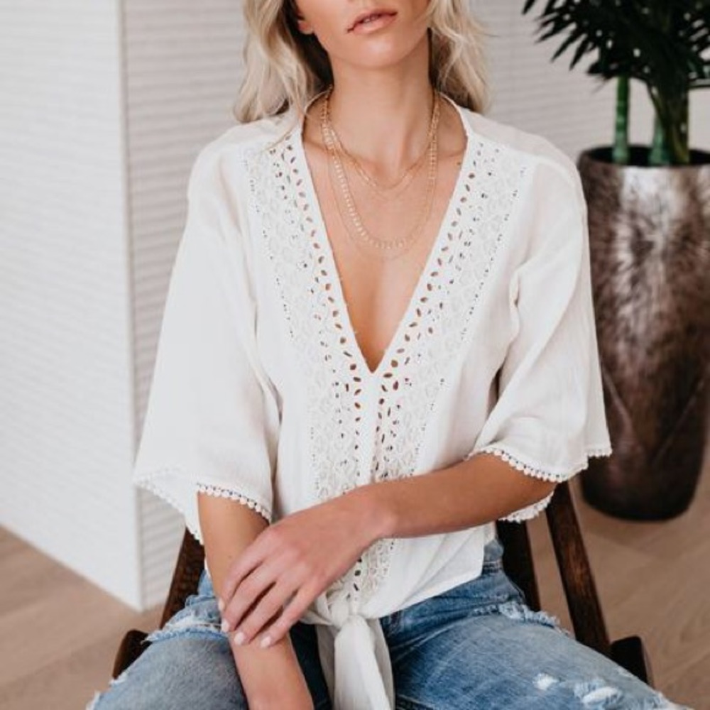 ‘Weekend In San Fran’ Shift White Top - Picture 7 of 8